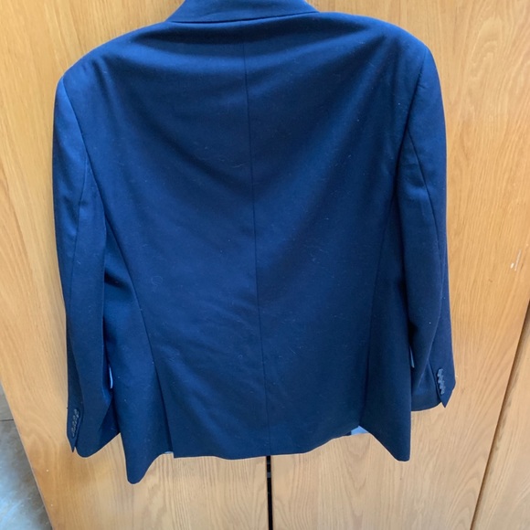 Custom Navy Tailored Suit Waist Sz 28 Homecoming - Picture 3 of 8